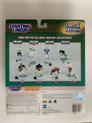 1999 STARTING LINEUP - SLU - NFL - GEORGE & CAMPBELL - OILERS - CLASSIC DOUBLES 2