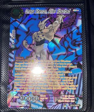 Vicious Rejuvenation Dragon Ball Card Omega Shenron,  Allies Absorbed Spr