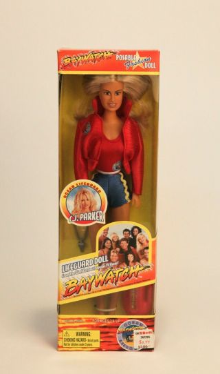 Baywatch Barbie? Baywatch Cj Parker Posable Fashion Doll Rare,  Never Opened.