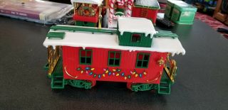 Bright Musical Christmas Express Train No.  183 Caboose 1986