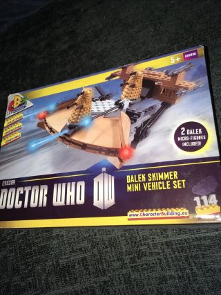 Doctor Who Darlek Skimmer Mini Set Complete Boxes Low Pp