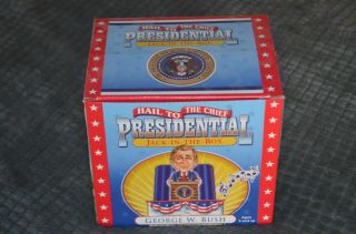 Hail To The Chief President George W Bush Jack In The Box Podium Speaker Trump