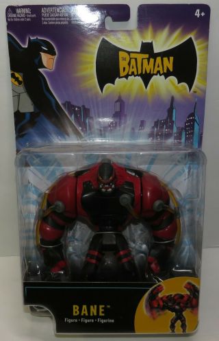 2004 Mattel Dc The Batman Exp Animated Bane Red 5 " Figure Moc