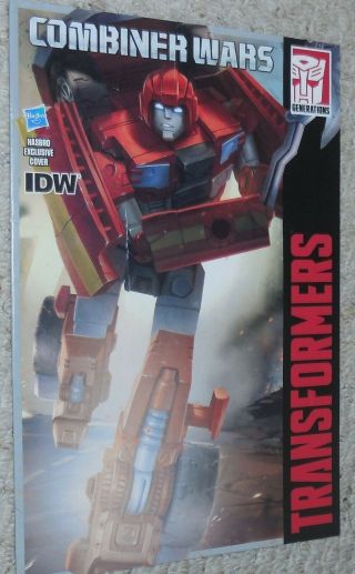 Transformers Combiner Wars Ironhide Comic Book