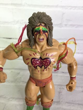 Jakks Pacific WWE WWF Ultimate Warrior Wrestlemania VI Wrestling Action Figure 2