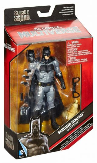 Dc Multiverse 6 " Batman Action Figure Suicide Squad