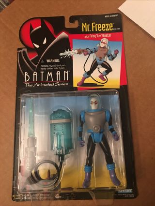 1993 Kenner Btas Batman The Animated Series Mr.  Freeze With Ice Blaster