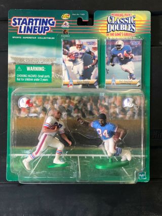Starting Lineup Football Eddie George Earl Campbell Classic Doubles 1999 Edition