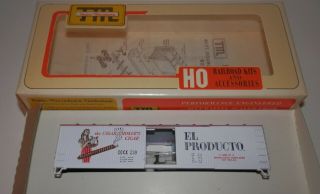 Train Miniature Ho Tobacco Road Series El Producto Cigars Box Car Kit 2037
