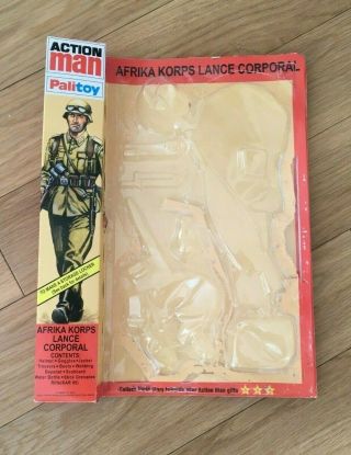 Action Man Action 40th German Afrika Korps Empty Card
