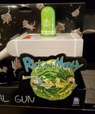 Rick And Morty Electronic Portal Gun Toy Prop Cosplay Collectible Halloween 2