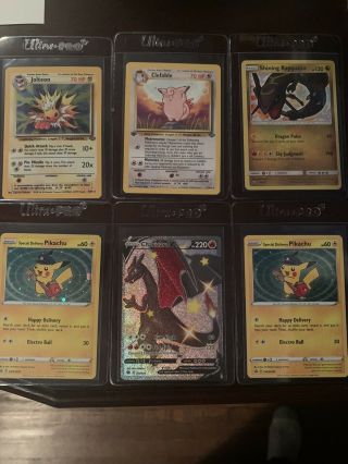 Pokemon 20 Card Mystery Pack Chance To Pull Charizard V And Delivery Pikachu