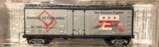N - Scale Model Railroad Car.  Micro Trains - N Scale Collector District Of Columbia