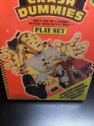 Tyco Crash Dummies Crash Play Set 1992 3