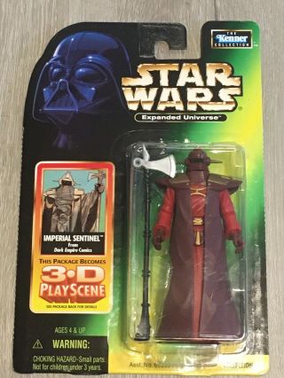 Star Wars Expanded Universe Eu Imperial Sentinel 3d Play Scene Potf Figure