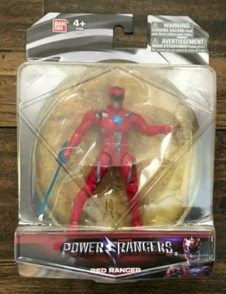 Power Rangers Mighty Morphin Movie 5 " Red Ranger Action Figure Hero 42601