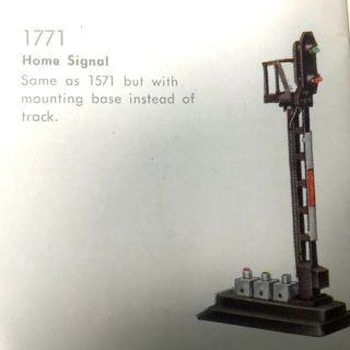 Vtg Fleischmann “ho” Gauge 1771 Base Mounted Home Signal Box