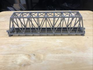 Kato N Scale Unitrack 20 - 433 248mm (9 3/4 ") Single Track Truss Bridge,  Silver