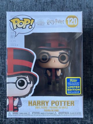 Funko Pop Harry Potter Quidditch World Cup 120 Exclusive Limited Edition Sdcc