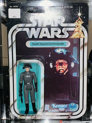 1978 Kenner Star Wars 12 Back B Death Squad Commander Afa 80nm (80 85 80)