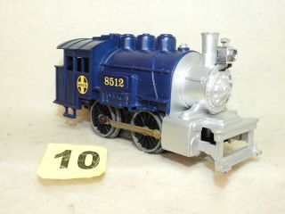 Lionel 0/027 8512 Dc Powered Santa Fe 0 - 4 - 0 Steam Locomotive Ready To Run
