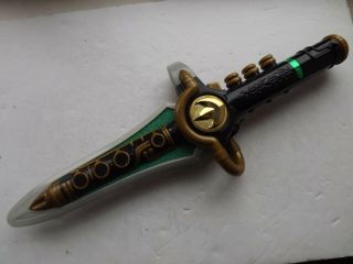 Rare Vintage Mighty Mighty Morphin Power Rangers Green Dragon Dagger Flute
