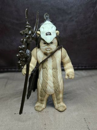 Vintage Star Wars Figures - Logray Ewok Complete And All Kenner 1983