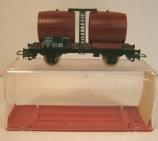 Vintage Jouef (france) Ho Scale French Rr (sncf) Double Tank Car - Mib