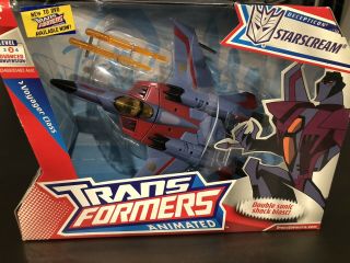 Transformers Animated Voyager Class Starscream And
