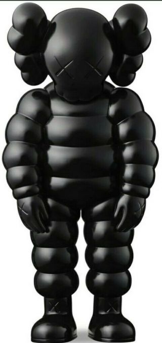 Kaws What Party Black Edition Vinyl Figure In Hand Brand Ships Asap