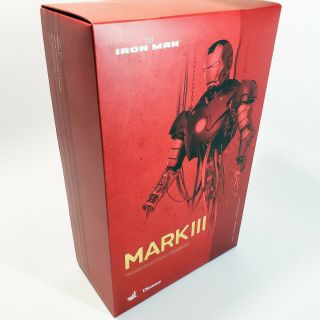 Hot Toys 1/6 Iron Man Mark Iii Construction Version Ds 003