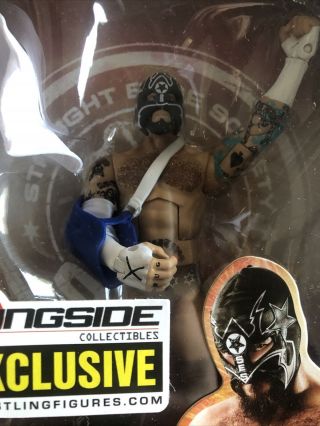 RARE Mattel WWE Ringside Collectibles Exclusive Elite SES CM Punk Masked Figure 2