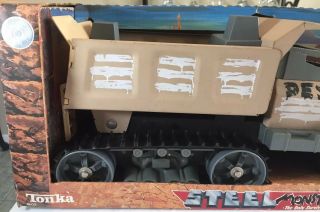 Tonka Truck Steel Monsters Destroyer & Half Track Factory Vintage 3