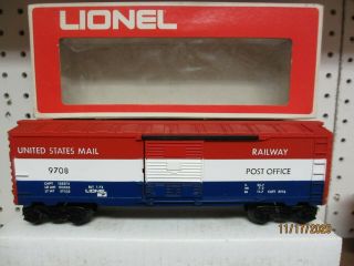 Lionel 9708 Us Mail Car Ob