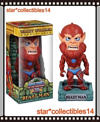 Masters Of The Universe 30th Anniversary Beast Man Wacky Wobbler Bobble Head
