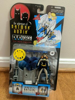 Kenner Adventures Of Batman & Robin Duo Force Wind Blitz Batgirl Action Figure