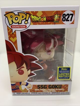 Funko Pop Dragon Ball Z Saiyan Goku Figure 827