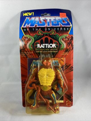 Motu Vintage Rattlor Masters Of The Universe Moc He - Man