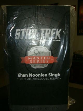 QMX Star Trek Khan Noonien Singh Limited Edition 1/6 Scale Figure 2