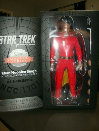 QMX Star Trek Khan Noonien Singh Limited Edition 1/6 Scale Figure 3