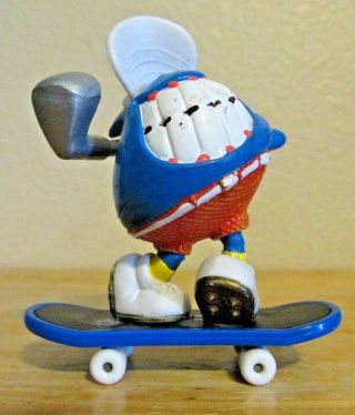 2002 Tech Deck Dude World Industries Tiger Willy Golf With Blue Board Rare