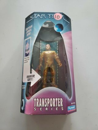 Playmates Toys Star Trek Captain James Kirk Transporter Series Action Figure