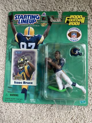 2000 Extended Series Isaac Bruce Nfl St Louis Rams Starting Lineup