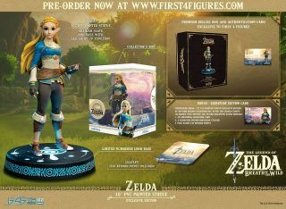 First 4 Figures - Zelda Breath Of The Wild Exclusive Edition - Pvc Painted Statue