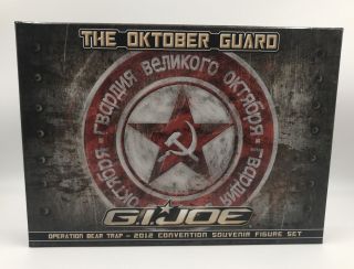 2012 Gi Joe Joecon The Oktober Guard Operation Bear Trap - Box Only