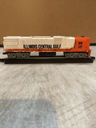 Ho Scale Vintage Tyco Illinois Central Gulf Locomotive - Not Running