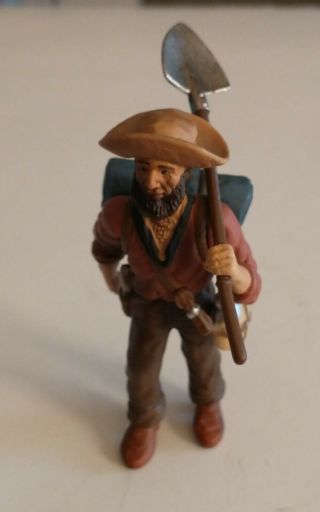 2005 Schleich Wild West Gold Prospector Rare Awesome