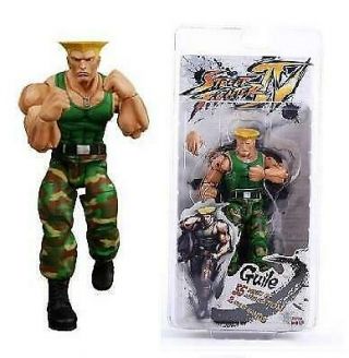 Street Fighter Iv Guile 7 " Action Figure Video Game Capcom 05