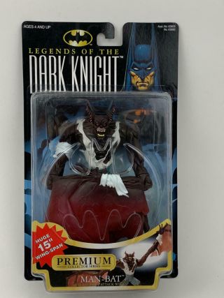 Batman Legends Of The Dark Knight Man - Bat Action Figure Premium Collector Series