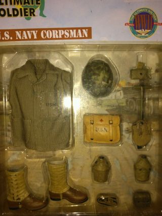 21st Century Toys Ultimate Soldier Us Navy Corpsman 1:6 Scale Factory